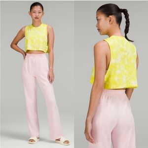 Lululemon All Yours Crop Tank Tie Dye
